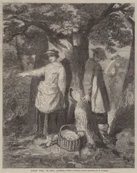 Frühlingszeit, ein Aprilregen